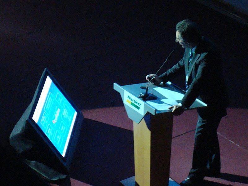 Plasma apoyo ponente